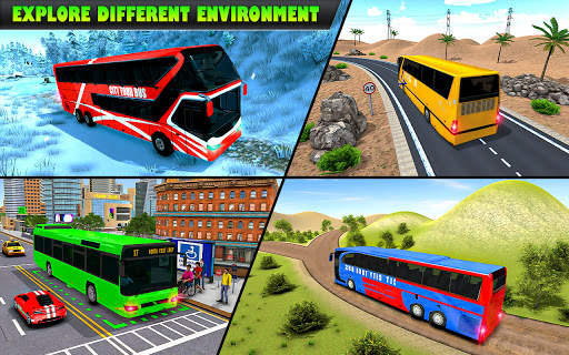 Modern City Coach Bus Simulator: Bus Driving Games screenshot 4