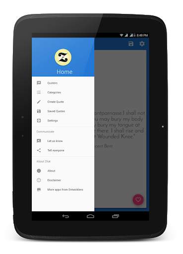 Zitat : Best Quotes App on PlayStore screenshot 19