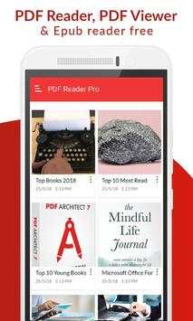 PDF Reader, PDF Viewer and Epub Reader Free скриншот 3
