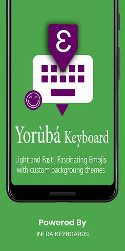Yoruba English Keyboard : Infr screenshot 1