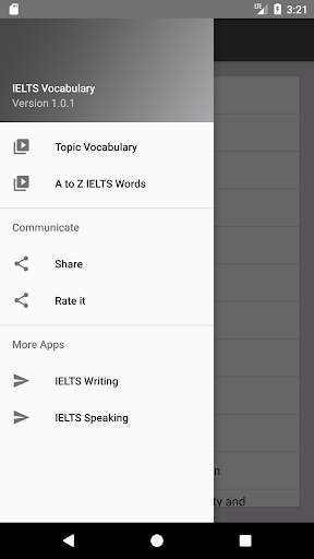 IELTS Vocabulary скриншот 1