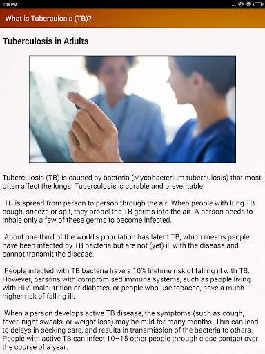 Tuberculosis TB Symptoms Causes & Diet Help screenshot 10