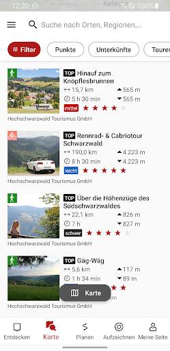 Hochschwarzwald Touren screenshot 2