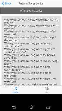 Future Song Lyrics screenshot 3