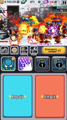 Zombie Defence Premium : Tap Game screenshot 18