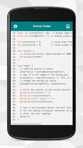 Arduino Codes screenshot 3