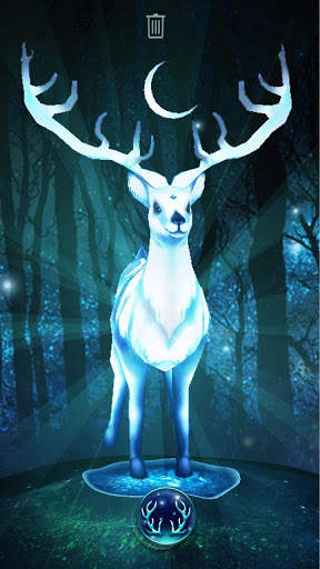 White Deer 3D Thema screenshot 5