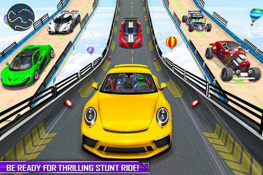 Mega ramp car stunt games 3D - Free Car Games screenshot 3