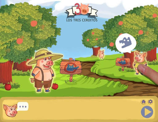 Three Little Pigs Interactive Short Story screenshot 2
