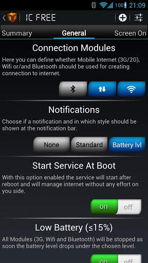 IC Battery Saver screenshot 2