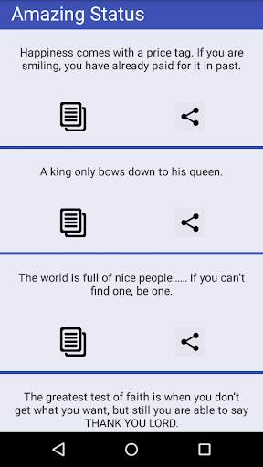 Status and Quotes World screenshot 3