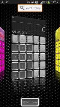 Metal Frame SCalc Theme 5 تصوير الشاشة