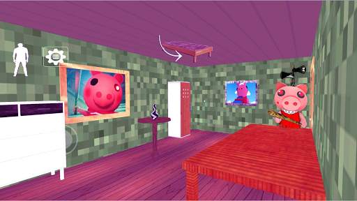 Scary Granny Siren Piggy Head MOD oggy 2021 screenshot 2