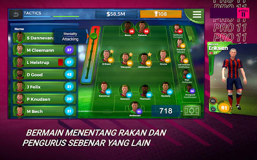 Pro 11 - Football Manager Game screenshot 8