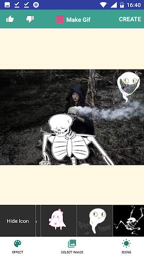 Photo effects theme troll screenshot 5
