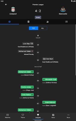 Jdwal - Soccer Stats screenshot 17