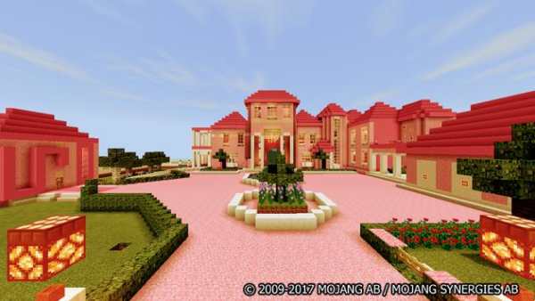 The Pink House Map for Minecraft screenshot 1