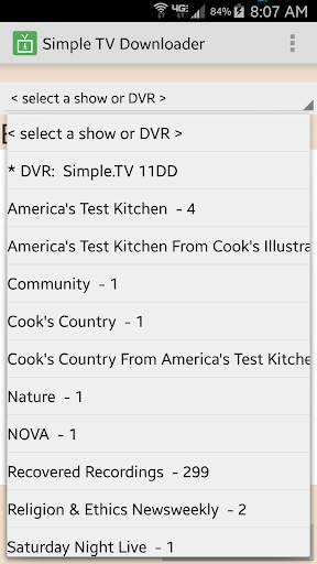 Simple TV Downloader screenshot 2