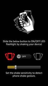 Shake Flashlight screenshot 4