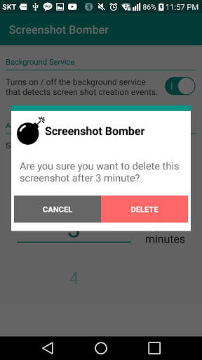 Screenshot Bomber (Screenshot Auto Deleter) screenshot 3