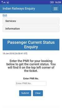 Indian Railways Train Status (NTES) screenshot 3