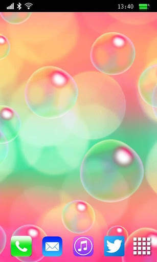 Bubble Pop Live Wallpaper screenshot 1