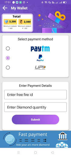 Scratch and Win - Free Diamonds Fire & FF Diamonds screenshot 3