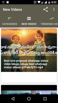 Telugu Video Status and Telugu Status Videos App screenshot 2