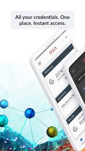 RSA Authenticator (SecurID) screenshot 1