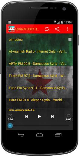 Syria MUSIC Radio screenshot 1