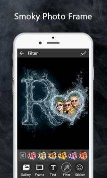 Smoky Text Photo Frame screenshot 4