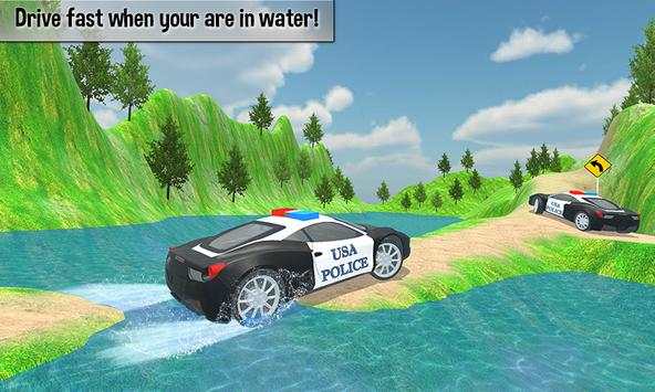Police Car Driver Offroad 2018 screenshot 3