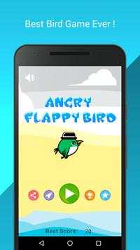 Angry Flappy Bird - Kids love this game! screenshot 1