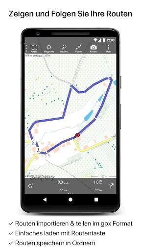 Topo GPS Belgien screenshot 3