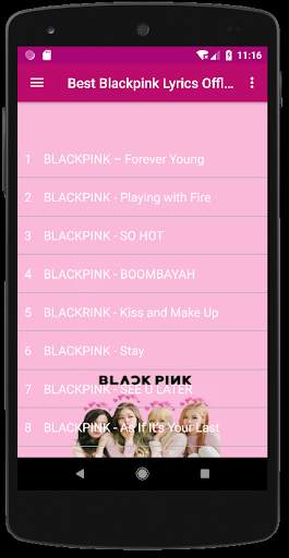 Black pink Songs Offline - Lyrics screenshot 2