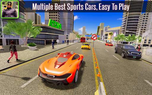 City Car Driver Academy Sim 3D screenshot 5