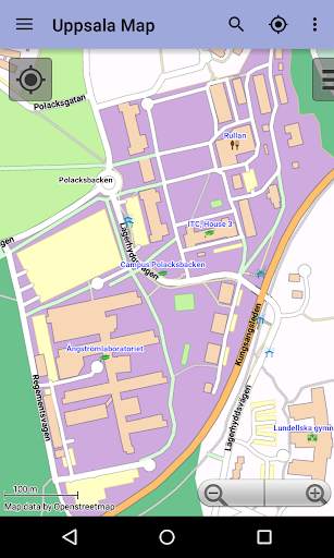 Uppsala Offline City Map screenshot 8