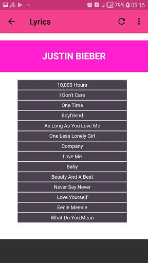 Justin Bieber 2020 Offline screenshot 4