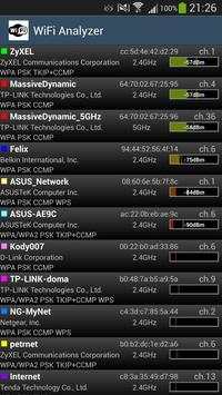 WiFi Analyzer Lite screenshot 1