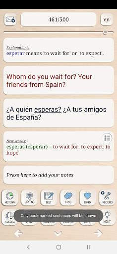 Learn Spanish from scratch screenshot 6