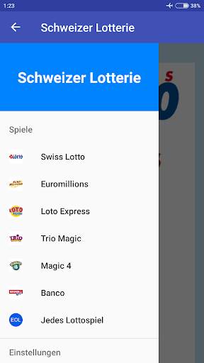 Swiss Lotto screenshot 1