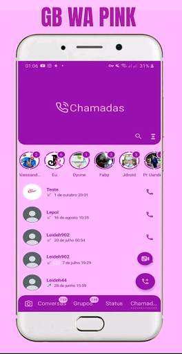 GB WA Pink Aero - WA Update Terbaru screenshot 8