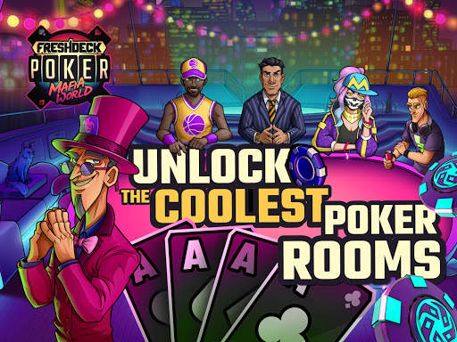 Fresh Deck Poker - Mafia World & Texas Holdem Gang screenshot 2