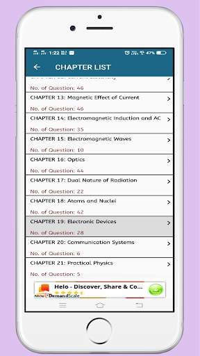 16 YEAR JEE MAIN PHYSICS MCQ APP screenshot 4