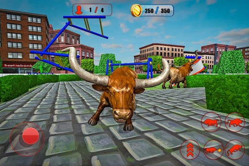 simulador de toros: alboroto toro enojado 2019 screenshot 2