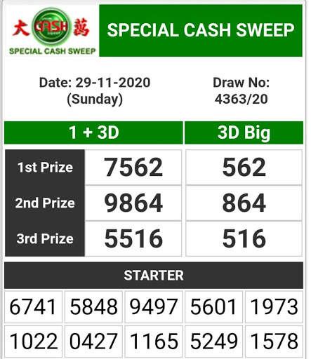 4D Live Draw Result screenshot 7