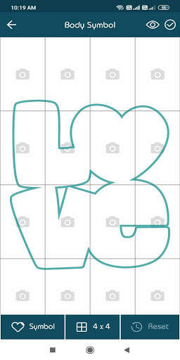 Body Symbol & Camera Selfie Symbol Collage Maker screenshot 7