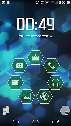Senary Smart Launcher Theme screenshot 1