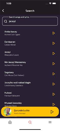Nomad Lyrics - Somali screenshot 5