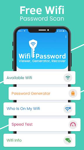 Wifi Password Viewer, Generator, Recover screenshot 1